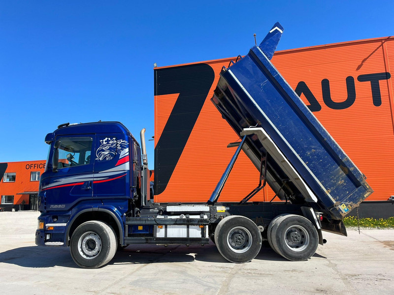 Autocarro ribaltabile Scania R 560 6x4 RETARDER / FULL STEEL / BOX L=4595 mm: foto 9
