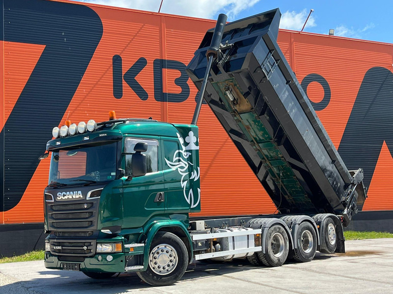Scania R 580 8x4*4 RETARDER / BOX L=6092 mm - Autocarro ribaltabile: foto 2 Scania R 580 8x4*4 RETARDER / BOX L=6092 mm - Autocarro ribaltabile: foto 2