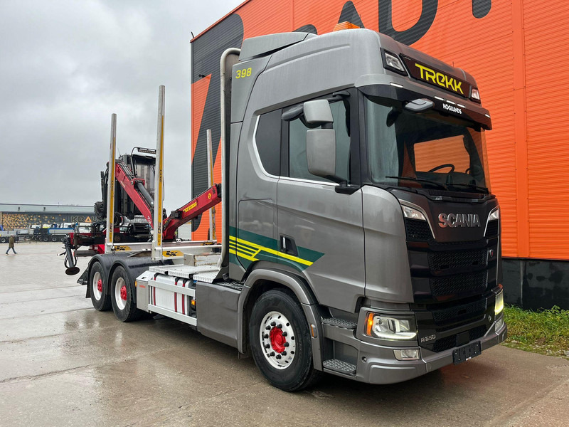 Scania R 650 6x4 RETARDER - Camion trasporto legname, Camion con gru: foto 4 Scania R 650 6x4 RETARDER - Camion trasporto legname, Camion con gru: foto 4