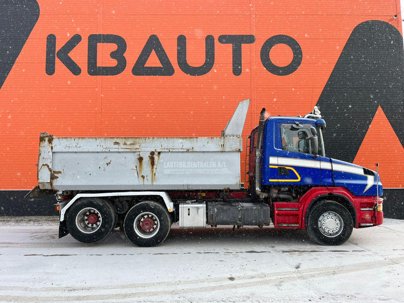 Scania T 144 460 6x2 V8 TORPEDO / FULL STEEL / DRUM BRAKES / BIG AXLE / BOX L=4701 mm - Autocarro ribaltabile: foto 5 Scania T 144 460 6x2 V8 TORPEDO / FULL STEEL / DRUM BRAKES / BIG AXLE / BOX L=4701 mm - Autocarro ribaltabile: foto 5
