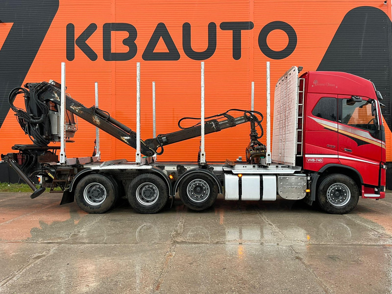 Volvo FH 16 600 8x4/4 FRESH TÜV - Camion trasporto legname, Camion con gru: foto 5 Volvo FH 16 600 8x4/4 FRESH TÜV - Camion trasporto legname, Camion con gru: foto 5