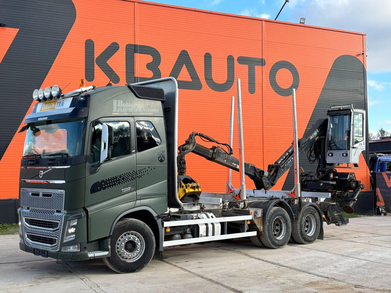 Volvo FH 16 650 6x4 Kesla 2110 / CHASSIS L=7223 mm - Camion trasporto legname, Camion con gru: foto 1 Volvo FH 16 650 6x4 Kesla 2110 / CHASSIS L=7223 mm - Camion trasporto legname, Camion con gru: foto 1