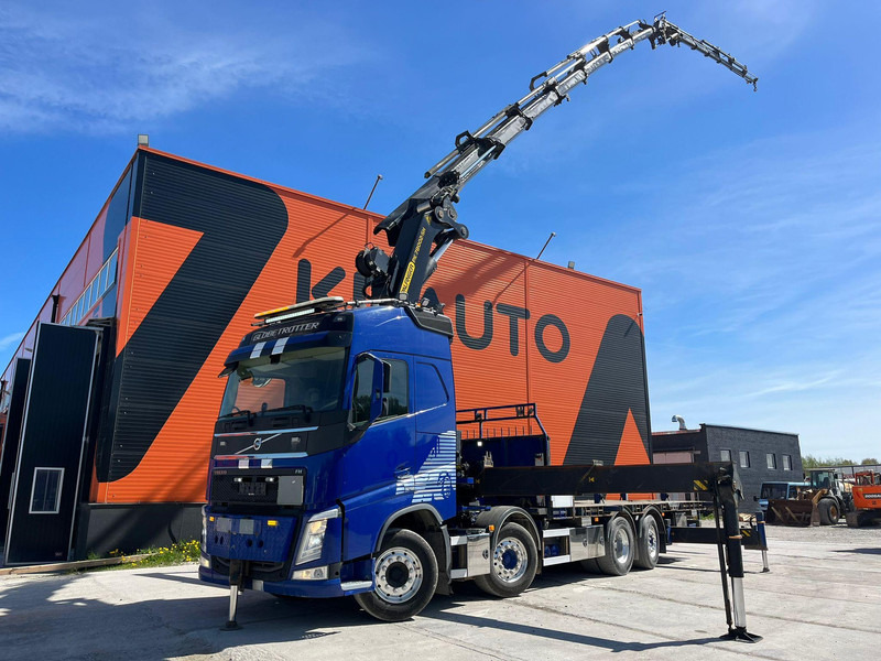Volvo FH 460 8x2*6 PK78002 + JIB + WINCH / PLATFORM L=7190 mm - Autocarro con pianale/ Cassone fisso, Camion con gru: foto 1 Volvo FH 460 8x2*6 PK78002 + JIB + WINCH / PLATFORM L=7190 mm - Autocarro con pianale/ Cassone fisso, Camion con gru: foto 1