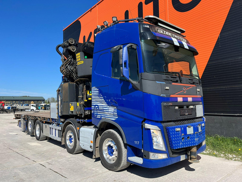Volvo FH 460 8x2*6 PK78002 + JIB + WINCH / PLATFORM L=7190 mm - Autocarro con pianale/ Cassone fisso, Camion con gru: foto 4 Volvo FH 460 8x2*6 PK78002 + JIB + WINCH / PLATFORM L=7190 mm - Autocarro con pianale/ Cassone fisso, Camion con gru: foto 4