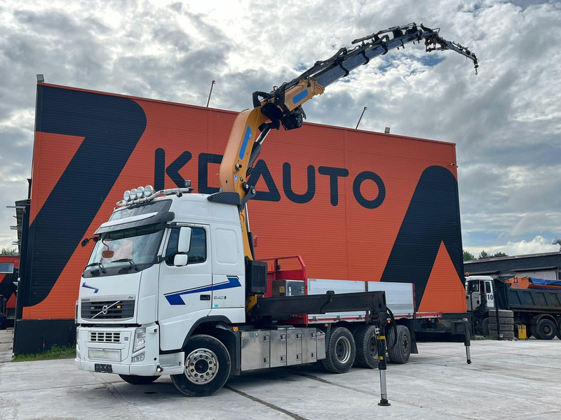 Volvo FH 540 8x4*4 EFFER 525/6S + JIB + WINCH / PLATFORM L=6216 mm - Autocarro con pianale/ Cassone fisso, Camion con gru: foto 1 Volvo FH 540 8x4*4 EFFER 525/6S + JIB + WINCH / PLATFORM L=6216 mm - Autocarro con pianale/ Cassone fisso, Camion con gru: foto 1