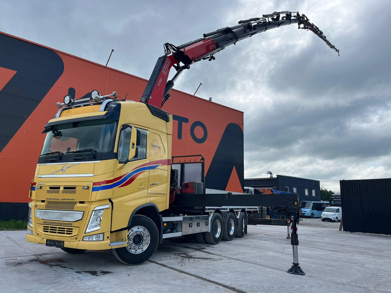 Volvo FH 540 8x4*4 FASSI F710RA2.26 + JIB / PLATFORM L=6314 mm - Autocarro con pianale/ Cassone fisso, Camion con gru: foto 1 Volvo FH 540 8x4*4 FASSI F710RA2.26 + JIB / PLATFORM L=6314 mm - Autocarro con pianale/ Cassone fisso, Camion con gru: foto 1
