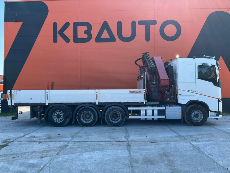 Volvo FH 540 8x4*4 HMF5020K-6 + JIB + WINCH / PLATFORM L=6508 mm - Autocarro con pianale/ Cassone fisso, Camion con gru: foto 5 Volvo FH 540 8x4*4 HMF5020K-6 + JIB + WINCH / PLATFORM L=6508 mm - Autocarro con pianale/ Cassone fisso, Camion con gru: foto 5