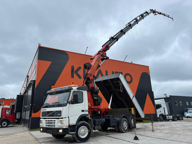 Volvo FM 12 380 6x2 COMBI - CRANE TIPPER + TRACTOR / PK36002 / BOX L=5206 mm - Autocarro ribaltabile, Camion con gru: foto 1 Volvo FM 12 380 6x2 COMBI - CRANE TIPPER + TRACTOR / PK36002 / BOX L=5206 mm - Autocarro ribaltabile, Camion con gru: foto 1