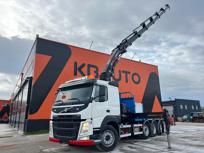 Volvo FM 460 8x2*6 HIAB 302E-6 / PLATFORM L=6721 mm - Autocarro con pianale/ Cassone fisso, Camion con gru: foto 1 Volvo FM 460 8x2*6 HIAB 302E-6 / PLATFORM L=6721 mm - Autocarro con pianale/ Cassone fisso, Camion con gru: foto 1