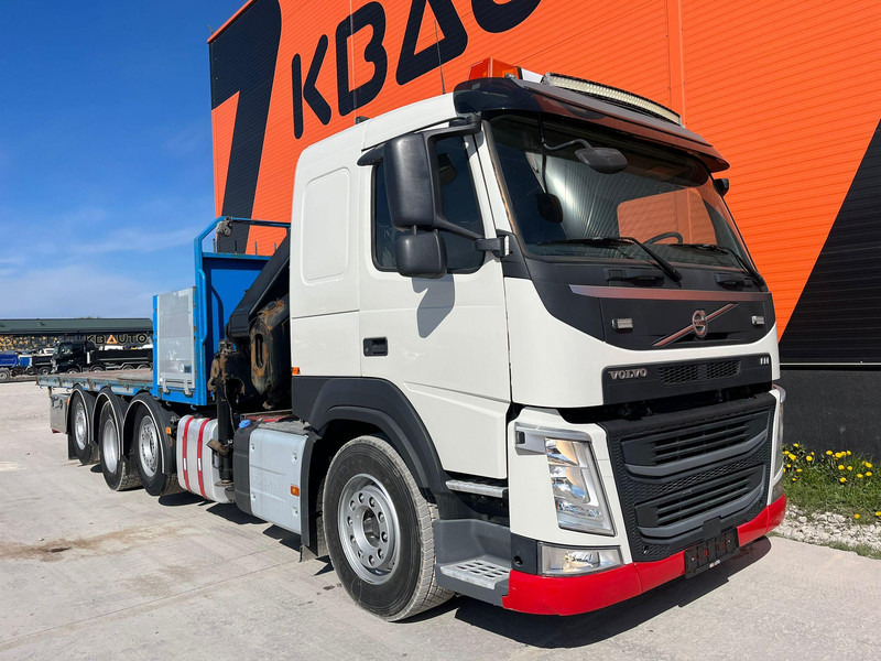 Volvo FM 460 8x2*6 HIAB 302E-6 / PLATFORM L=6721 mm - Autocarro con pianale/ Cassone fisso, Camion con gru: foto 4 Volvo FM 460 8x2*6 HIAB 302E-6 / PLATFORM L=6721 mm - Autocarro con pianale/ Cassone fisso, Camion con gru: foto 4