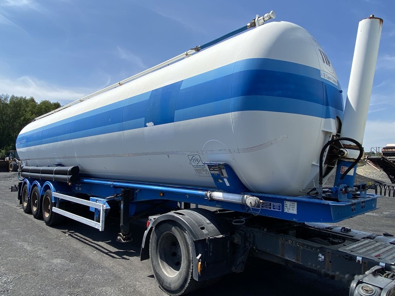 Semirimorchio silos Feldbinder: foto 7