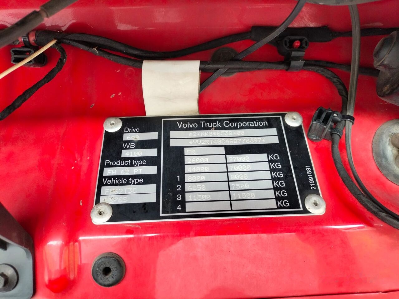 Trattore stradale Volvo FH 500: foto 27