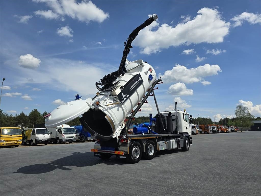 Autospurgo Scania Saugbagger Larsen FlexVac 311 Vacuum suction loade: foto 8