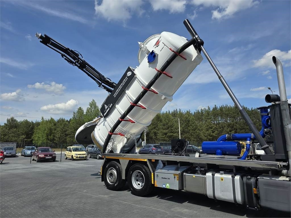 Autospurgo Scania Saugbagger Larsen FlexVac 311 Vacuum suction loade: foto 9