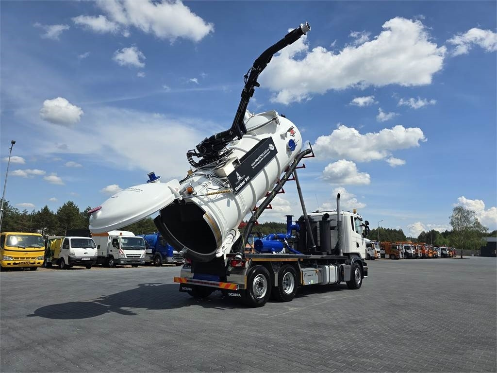 Scania Saugbagger Larsen FlexVac 311 Vacuum suction loade  - Autospurgo: foto 1 Scania Saugbagger Larsen FlexVac 311 Vacuum suction loade  - Autospurgo: foto 1