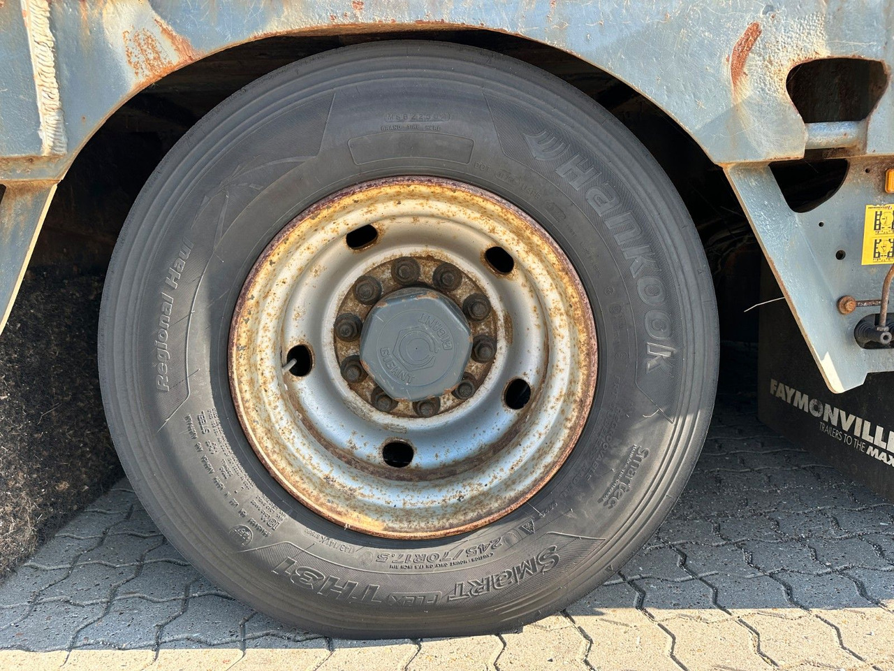 Faymonville 5 achs tieflader / ausziehbar / rampen - Semirimorchio pianale ribassato: foto 5 Faymonville 5 achs tieflader / ausziehbar / rampen - Semirimorchio pianale ribassato: foto 5