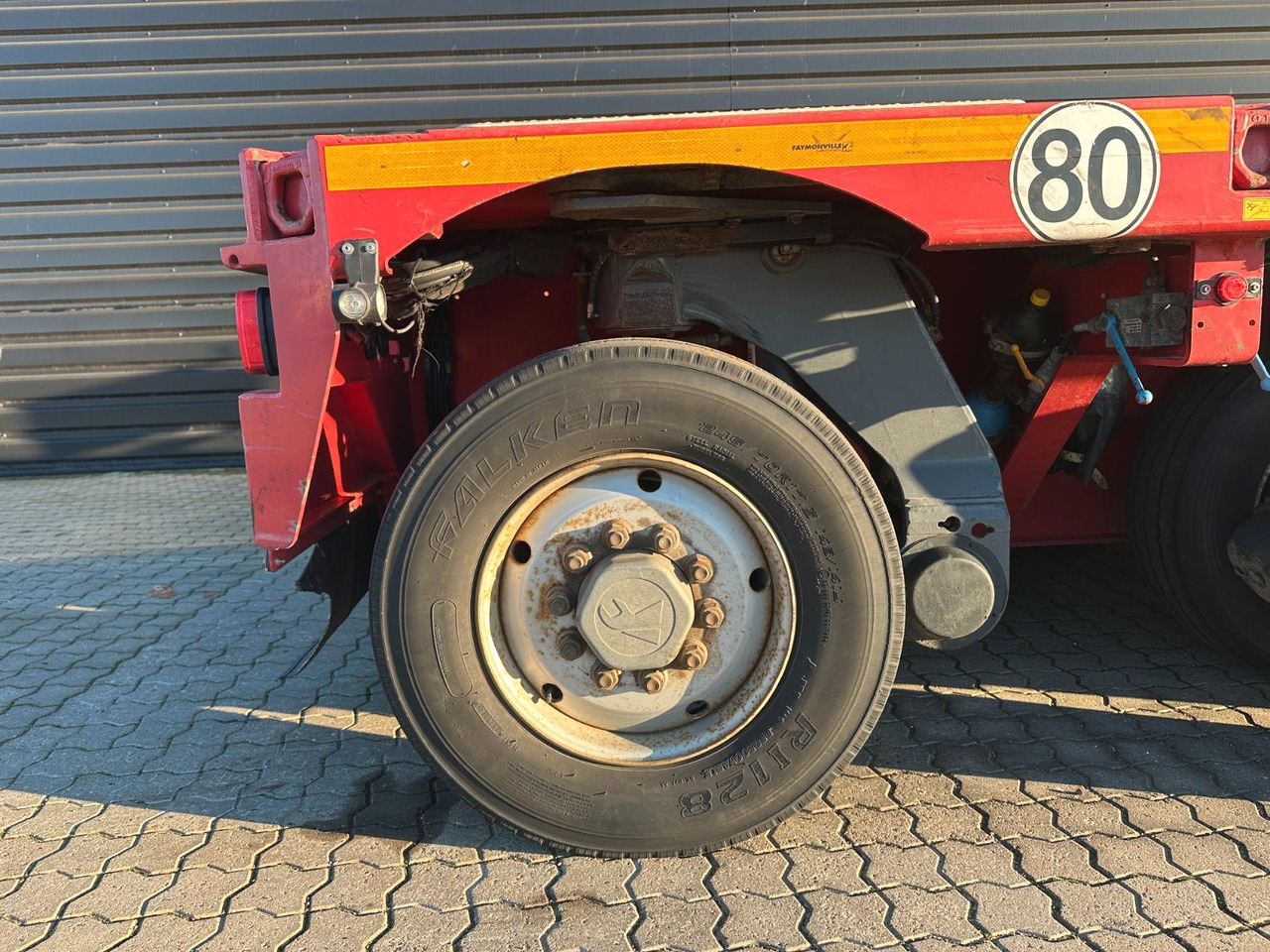 Faymonville Megamax 3 achs tiefbett / 3 x 12.000 kg Pendel - Semirimorchio pianale ribassato: foto 5 Faymonville Megamax 3 achs tiefbett / 3 x 12.000 kg Pendel - Semirimorchio pianale ribassato: foto 5