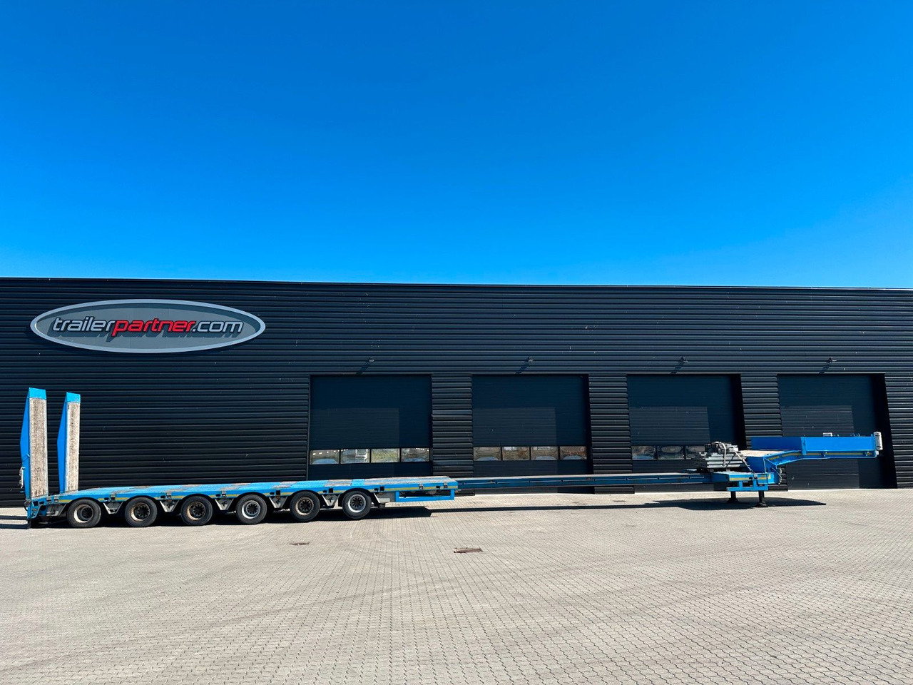 Semirimorchio pianale ribassato Faymonville Multimax 6 achs tieflader / ausziehbar: foto 9