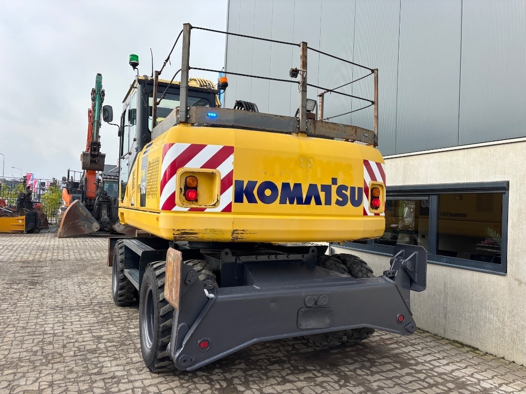 Komatsu PW 160-7 - PW160 - PW 160 - PW 180 - PW 140 - Escavatore gommato: foto 5 Komatsu PW 160-7 - PW160 - PW 160 - PW 180 - PW 140 - Escavatore gommato: foto 5