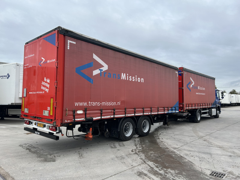 DAF CF 370 FA + Pacton MXD 218 / Curtainside Combi / Loadlift / APK TUV 05-26 - Camion centinato: foto 2 DAF CF 370 FA + Pacton MXD 218 / Curtainside Combi / Loadlift / APK TUV 05-26 - Camion centinato: foto 2