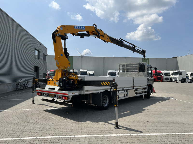 DAF LF 310 FA / Effer 175.2/3s Crane / 728 dkm / Flat Bed / APK TUV 10-25 - Camion con gru: foto 2 DAF LF 310 FA / Effer 175.2/3s Crane / 728 dkm / Flat Bed / APK TUV 10-25 - Camion con gru: foto 2
