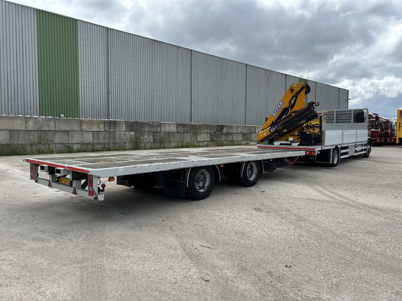DAF LF 320 FA 19T + Burg BPM 0018 Trailer / Effer 175.2/c3s Crane / NL Combi - Autocarro con pianale/ Cassone fisso, Camion con gru: foto 3 DAF LF 320 FA 19T + Burg BPM 0018 Trailer / Effer 175.2/c3s Crane / NL Combi - Autocarro con pianale/ Cassone fisso, Camion con gru: foto 3