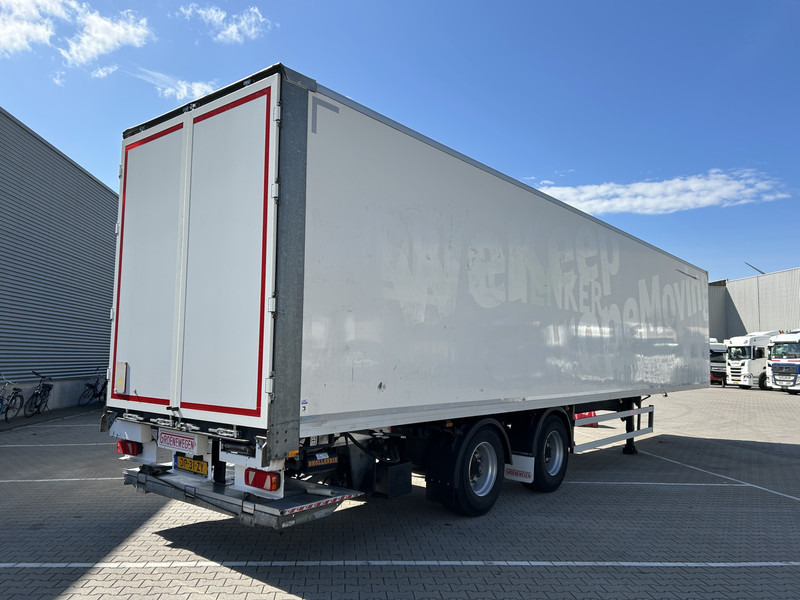 Groenewegen DRO-14-18 B / Box / Laadklep / Stuuras / APK 08-26 - Semirimorchio furgonato: foto 2 Groenewegen DRO-14-18 B / Box / Laadklep / Stuuras / APK 08-26 - Semirimorchio furgonato: foto 2