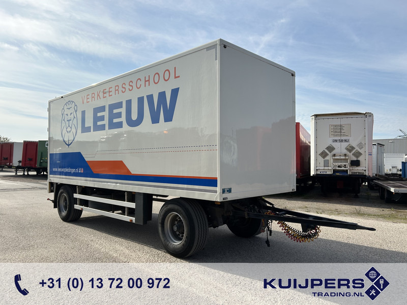 Jumbo MV 200.5 / Box / BPW Drum / Schamelwagen - Molen aanhanger - Rimorchio furgonato: foto 1 Jumbo MV 200.5 / Box / BPW Drum / Schamelwagen - Molen aanhanger - Rimorchio furgonato: foto 1