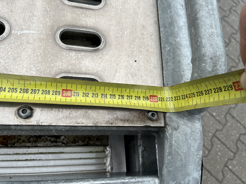 Camion bisarca Mercedes-Benz Vario 612 D / Car - Machine Transporter 570 cm / Winch / Ramps / NL Truck: foto 11