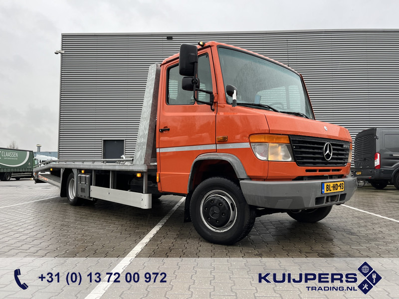 Mercedes-Benz Vario 612 D / Car - Machine Transporter 570 cm / Winch / Ramps / NL Truck - Camion bisarca: foto 1 Mercedes-Benz Vario 612 D / Car - Machine Transporter 570 cm / Winch / Ramps / NL Truck - Camion bisarca: foto 1