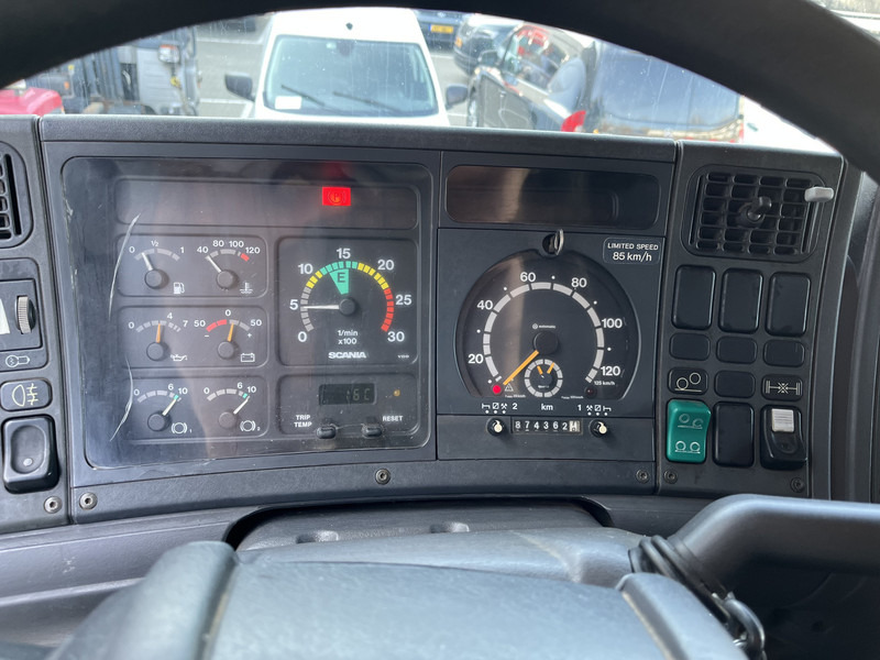 Scania R 144G V8 460 6x2 Boogie / 874 dkm / Blad - Blad / Hook Lift / NL Truck - Autocarro scarrabile: foto 4 Scania R 144G V8 460 6x2 Boogie / 874 dkm / Blad - Blad / Hook Lift / NL Truck - Autocarro scarrabile: foto 4
