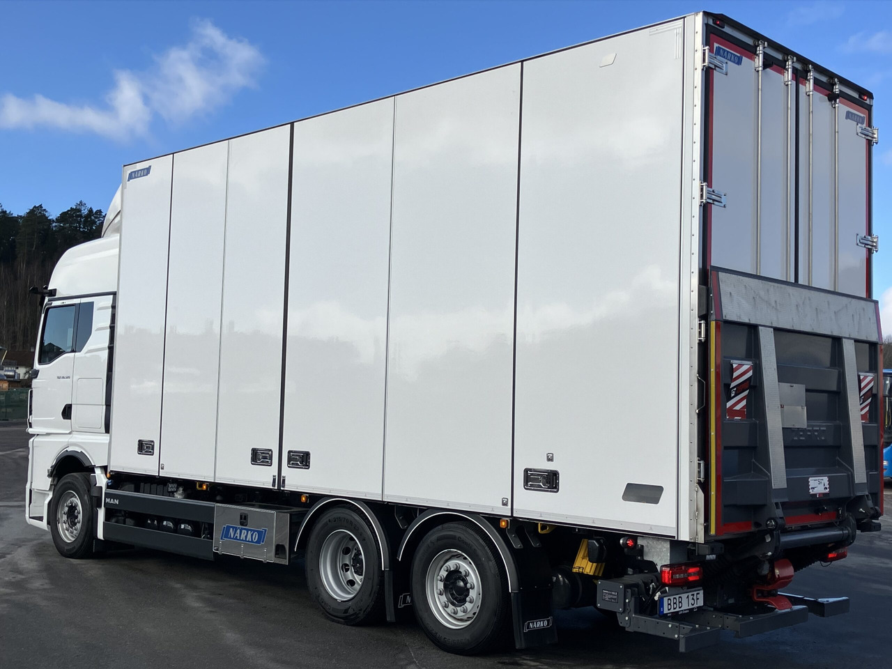 MAN TGX 26.520 6×2-4 fjärrbil Närko - Autocarro furgonato: foto 4 MAN TGX 26.520 6×2-4 fjärrbil Närko - Autocarro furgonato: foto 4