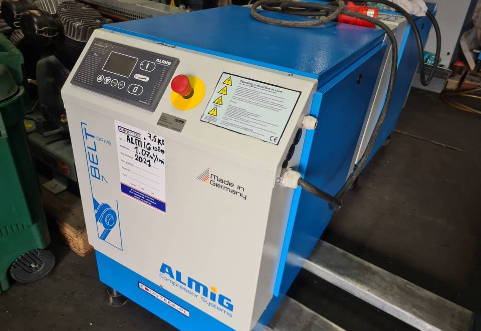 Kompresor śrubowy Almig Belt 7, 7,5 kw. 2021r - Compressore d'aria: foto 1 Kompresor śrubowy Almig Belt 7, 7,5 kw. 2021r - Compressore d'aria: foto 1