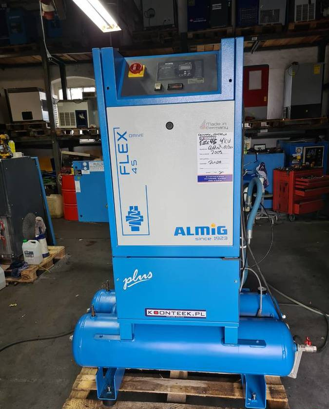 Kompresor śrubowy Almig Flex 4S, 4 kw - Compressore d'aria: foto 4 Kompresor śrubowy Almig Flex 4S, 4 kw - Compressore d'aria: foto 4