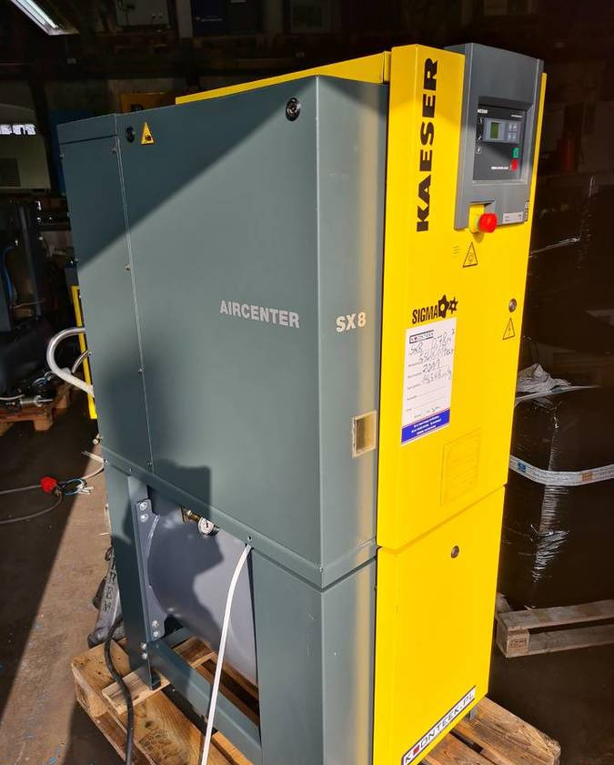 Kompresor śrubowy KAESER Aircenter SX8 5,5 kw - Compressore d'aria: foto 5 Kompresor śrubowy KAESER Aircenter SX8 5,5 kw - Compressore d'aria: foto 5