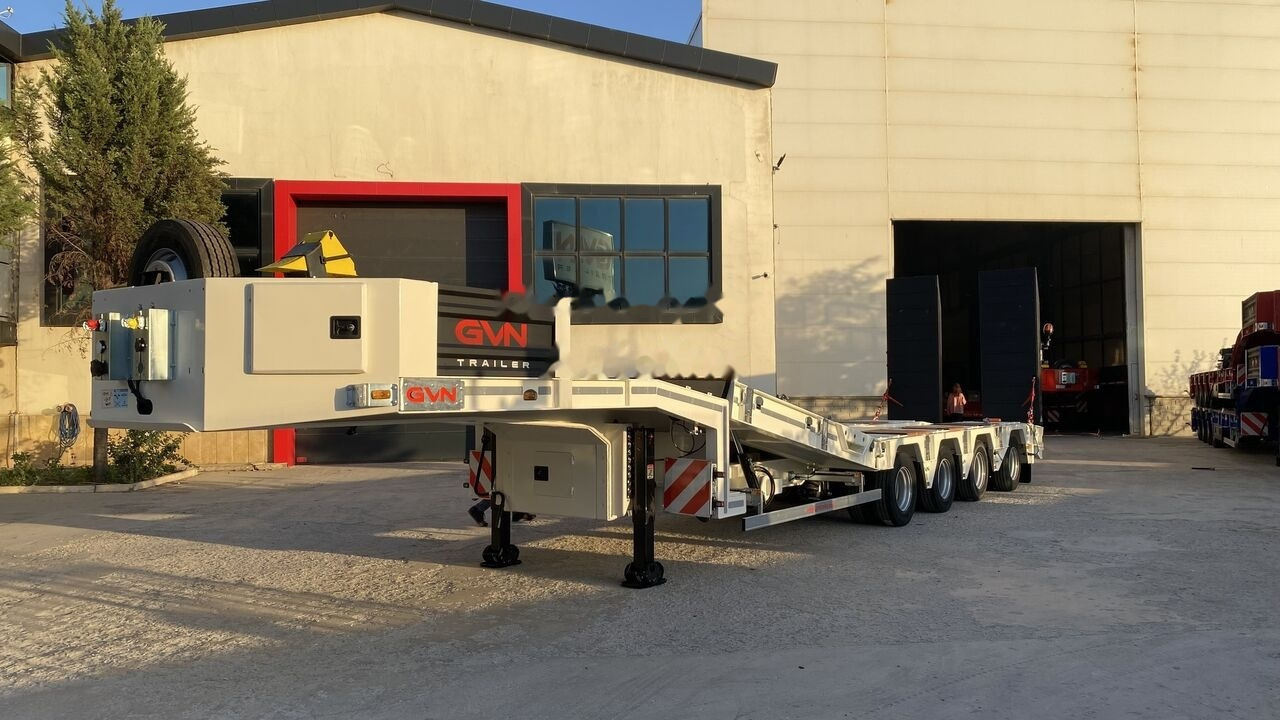 GVN Trailer 4 AXLE HYDRAULIC PLATFORM LOWBED - Semirimorchio pianale ribassato: foto 2 GVN Trailer 4 AXLE HYDRAULIC PLATFORM LOWBED - Semirimorchio pianale ribassato: foto 2