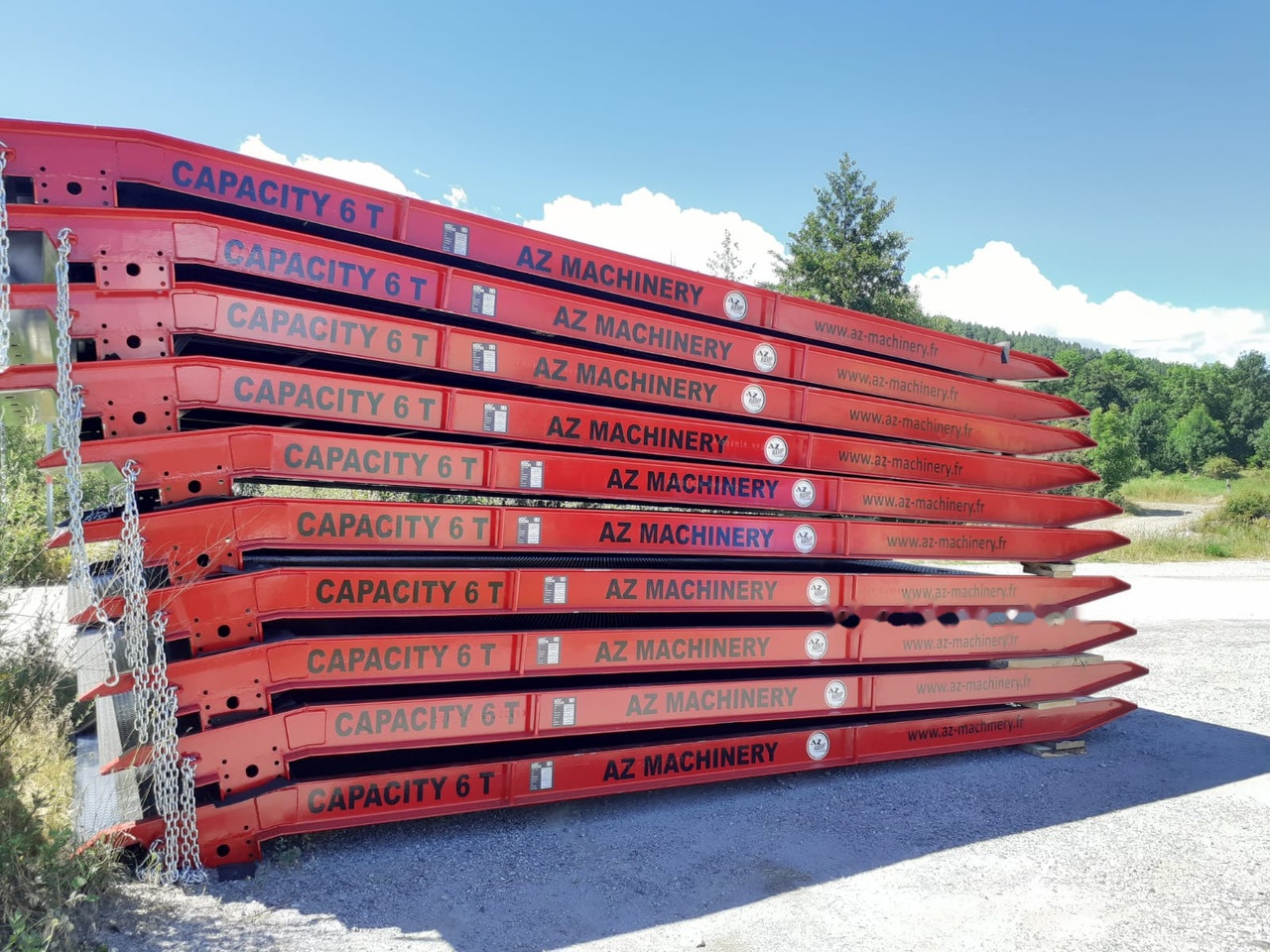 Rampa di carico nuovo AZ RAMP PRIME XS-6 mobile loading ramp: foto 19