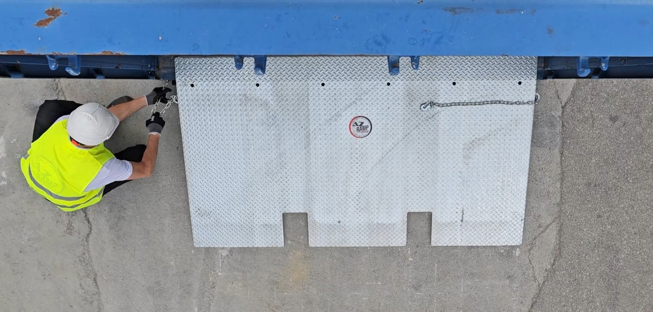 Rampa di carico nuovo Compact Container access ramp . AZ RAMP - HCRN-06 INOX . 6 000 Kg: foto 7