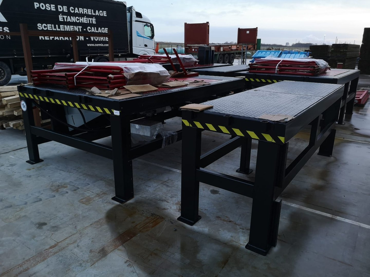 Rampa di carico nuovo Loading Table AZ RAMP-DISPATCH 3-3 ZR 6T-90 °. 6 Ton Capacity: foto 7