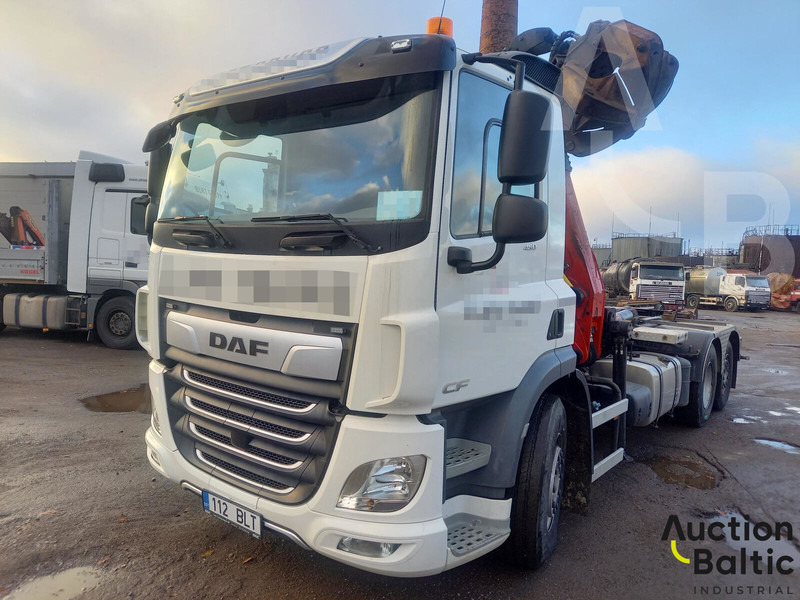 DAF CF 450 FAR - Autocarro scarrabile, Camion con gru: foto 1 DAF CF 450 FAR - Autocarro scarrabile, Camion con gru: foto 1