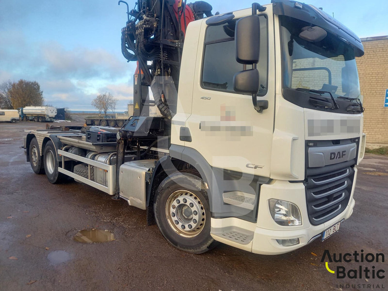 DAF CF 450 FAR - Autocarro scarrabile, Camion con gru: foto 2 DAF CF 450 FAR - Autocarro scarrabile, Camion con gru: foto 2