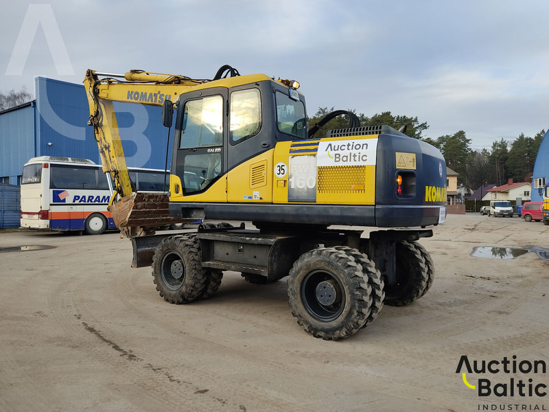 Komatsu PW160-7 - Escavatore gommato: foto 4 Komatsu PW160-7 - Escavatore gommato: foto 4