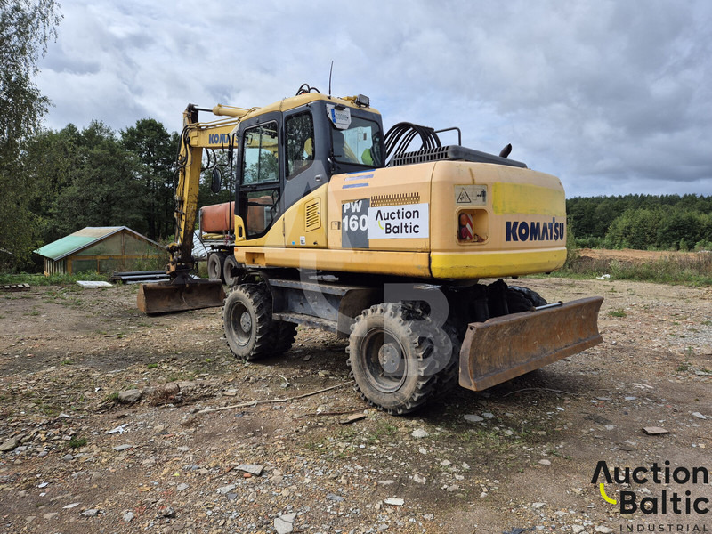 Komatsu PW160-7 - Escavatore gommato: foto 4 Komatsu PW160-7 - Escavatore gommato: foto 4
