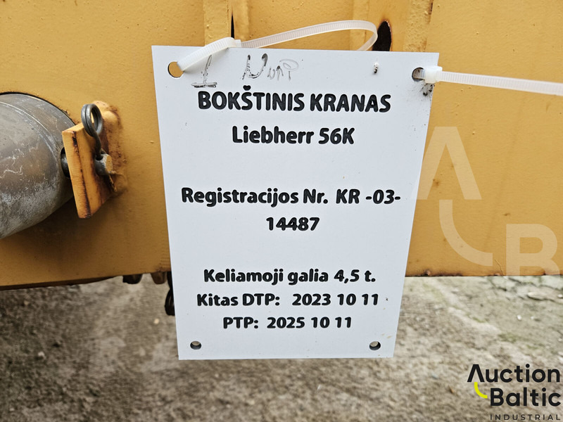 Gru a torre Liebherr 56K: foto 13 Gru a torre Liebherr 56K: foto 13