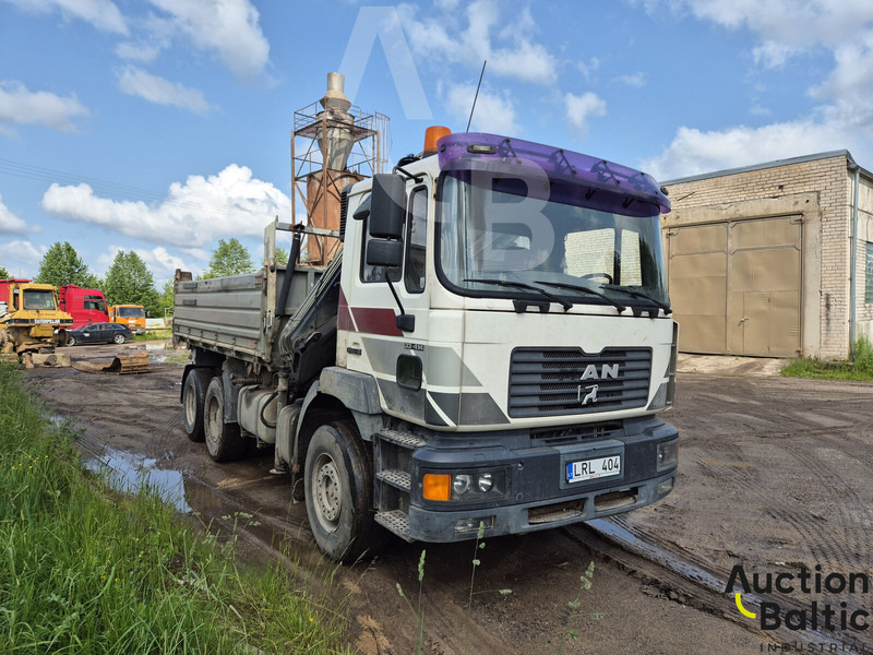 MAN 33.414 DFC - Autocarro ribaltabile, Camion con gru: foto 2 MAN 33.414 DFC - Autocarro ribaltabile, Camion con gru: foto 2
