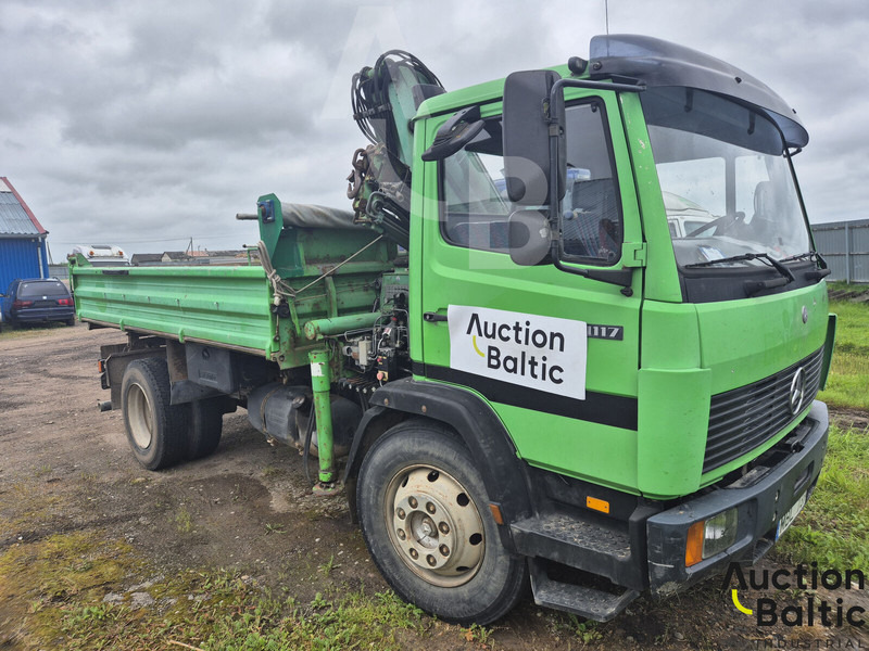 Mercedes-Benz 1117K - Autocarro ribaltabile, Camion con gru: foto 1 Mercedes-Benz 1117K - Autocarro ribaltabile, Camion con gru: foto 1
