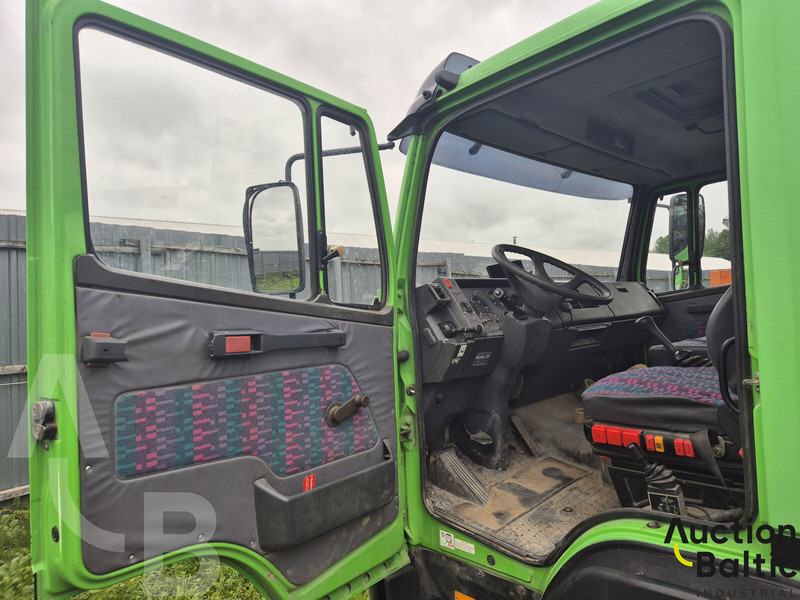Autocarro ribaltabile, Camion con gru Mercedes-Benz 1117K: foto 6