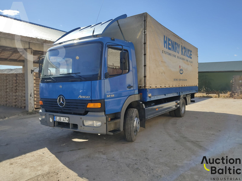 Mercedes-Benz Atego 1218 - Camion centinato: foto 2 Mercedes-Benz Atego 1218 - Camion centinato: foto 2