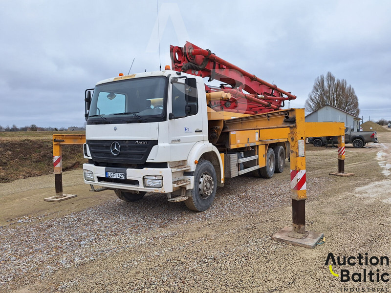 Mercedes-Benz Axor 2628 - Pompa carrellata per calcestruzzo: foto 1 Mercedes-Benz Axor 2628 - Pompa carrellata per calcestruzzo: foto 1