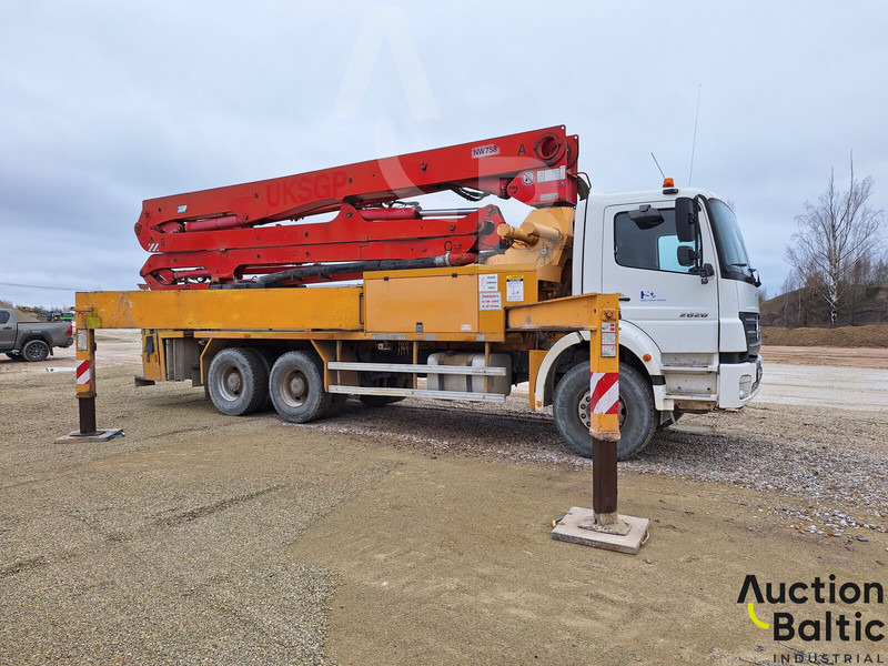 Mercedes-Benz Axor 2628 - Pompa carrellata per calcestruzzo: foto 2 Mercedes-Benz Axor 2628 - Pompa carrellata per calcestruzzo: foto 2